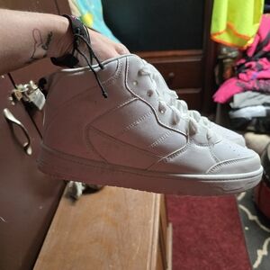 NWT white high top sneakers